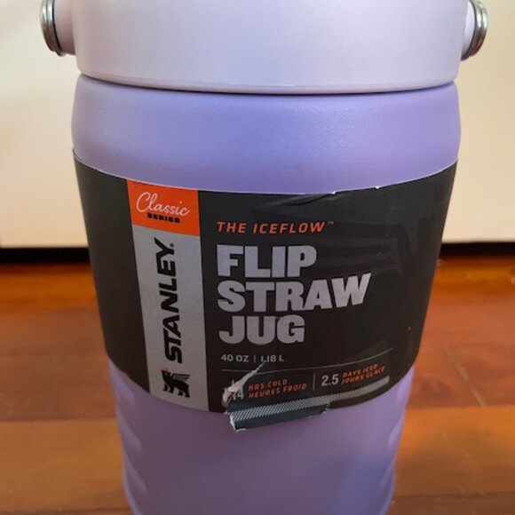 NEW Stanley Water Bottle Flip Straw 40 oz Purple Limited Edition $45 - Picture 3 of 11